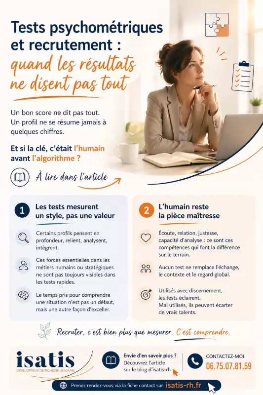 Tests psychométriques et recrutement : quand les résultats ne disent pas tout